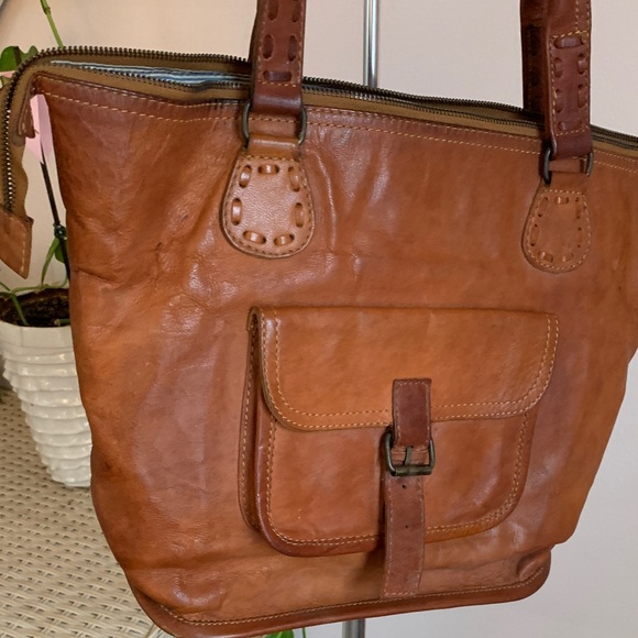 Noonday Collection Rustic Leather Tote - Picture 2 of 6